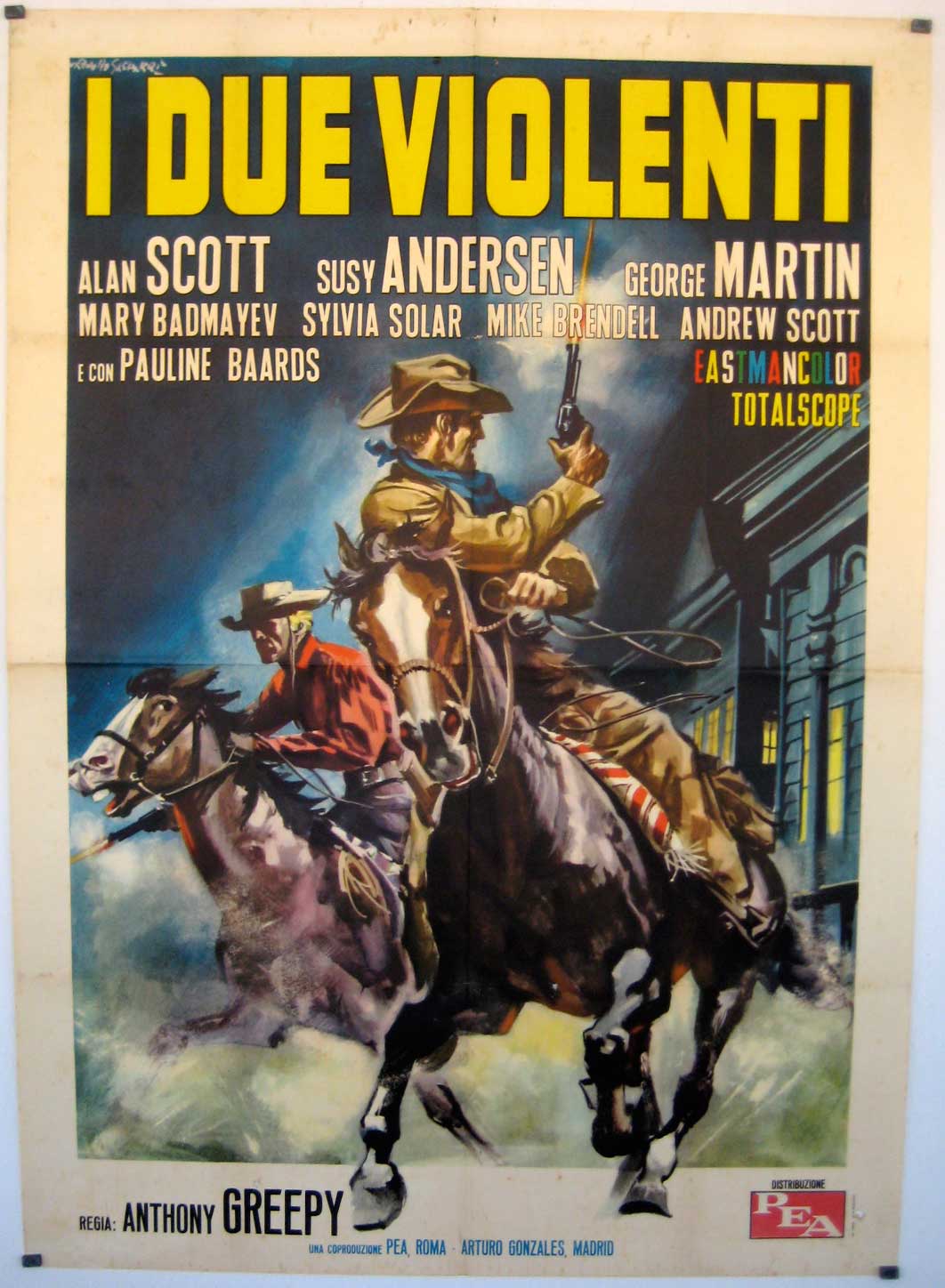 I DUE VIOLENTI  TEXAS RANGERS