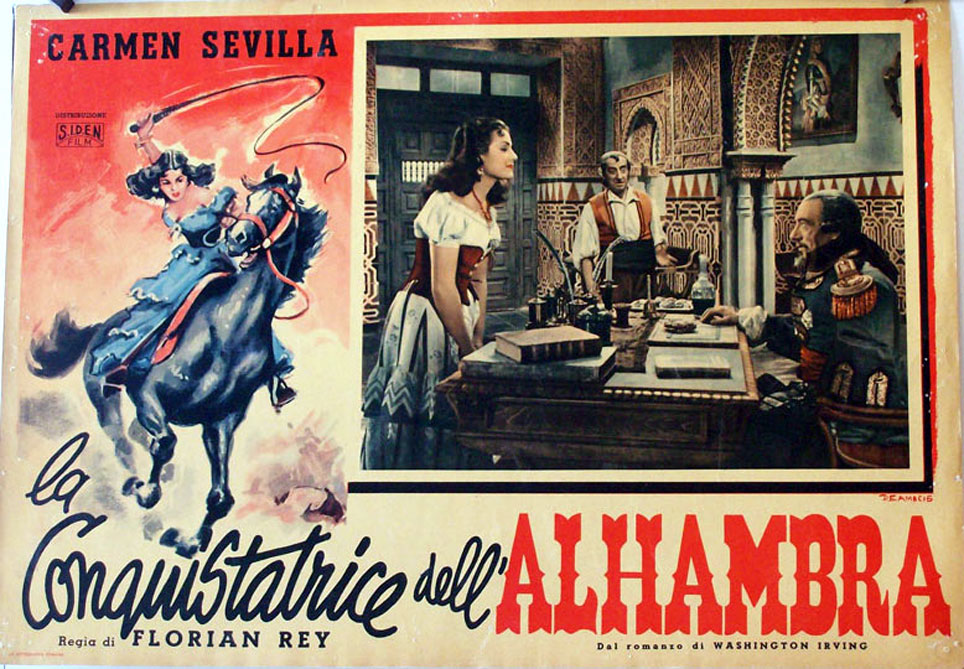 "CUENTOS DE LA ALHAMBRA" MOVIE POSTER "CUENTOS DE LA ALHAMBRA" MOVIE