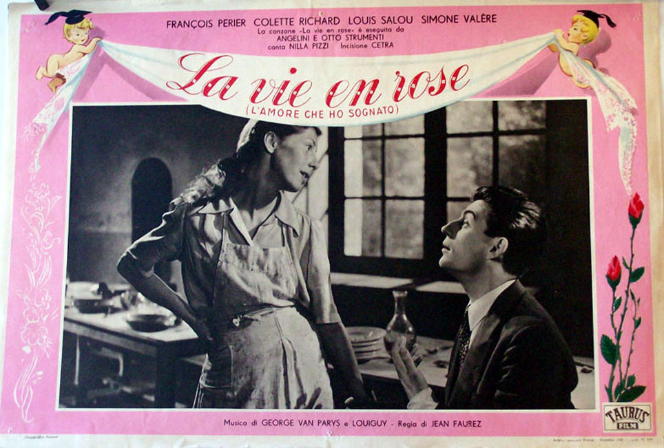 "LA VIE EN ROSE" MOVIE POSTER - "VIE EN ROSE, LA" MOVIE POSTER