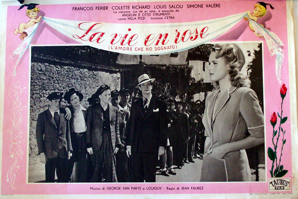 "LA VIE EN ROSE" MOVIE POSTER "VIE EN ROSE, LA" MOVIE POSTER