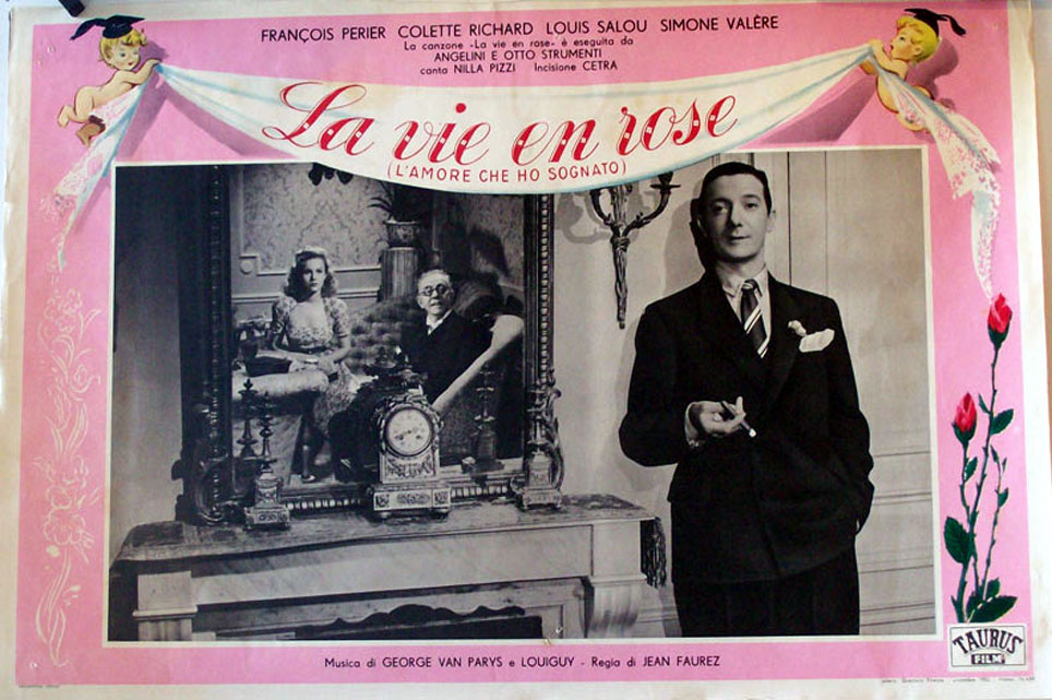 "LA VIE EN ROSE" MOVIE POSTER "VIE EN ROSE, LA" MOVIE POSTER