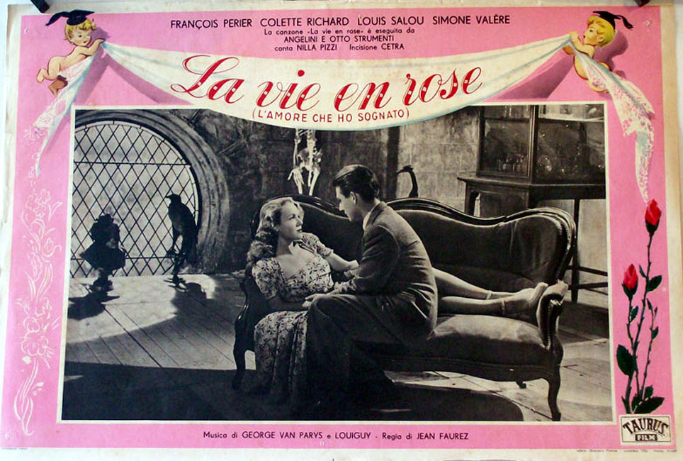 "LA VIE EN ROSE" MOVIE POSTER - "VIE EN ROSE, LA" MOVIE POSTER