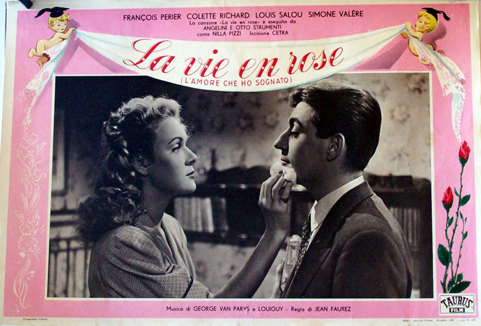 "LA VIE EN ROSE" MOVIE POSTER "VIE EN ROSE, LA" MOVIE POSTER