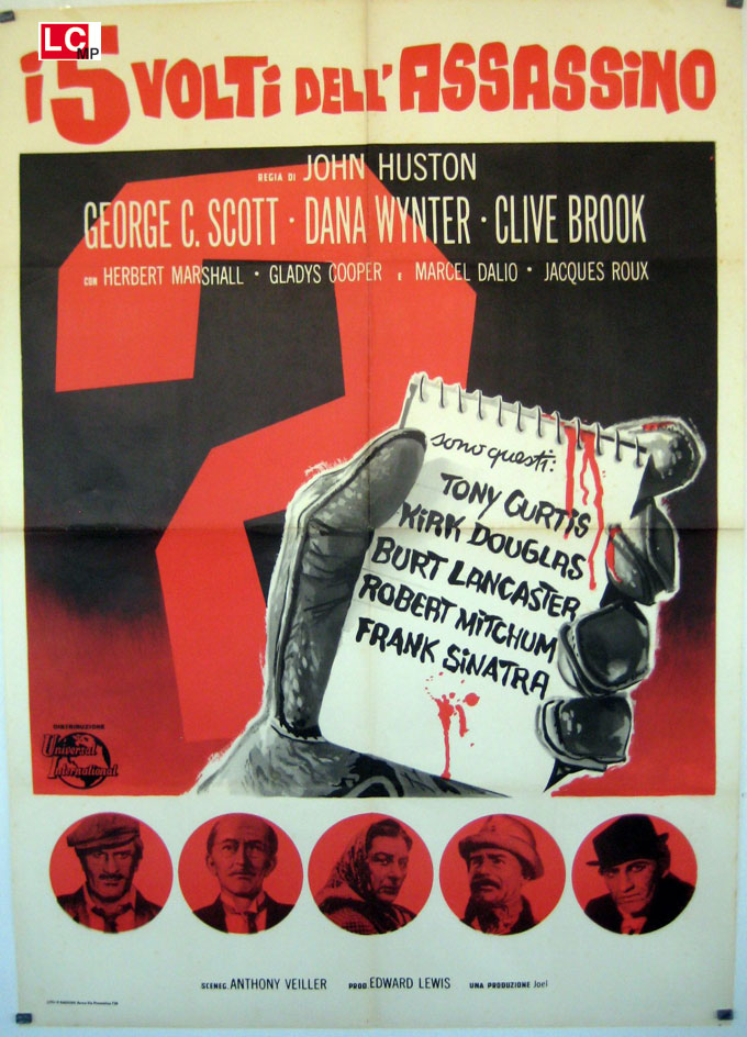 I 5 VOLTI DELLASSASSINO