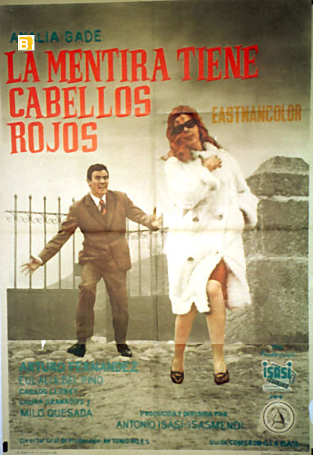 MENTIRA TIENE CABELLOS ROJOS, LA