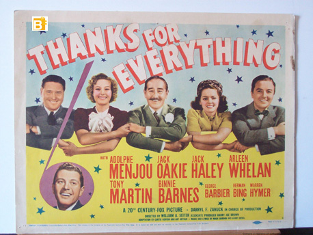 THANKS FOR EVERYTHING