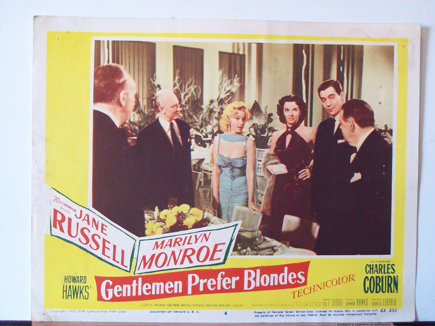 THE GENTLEMAN PREFER BLONDES