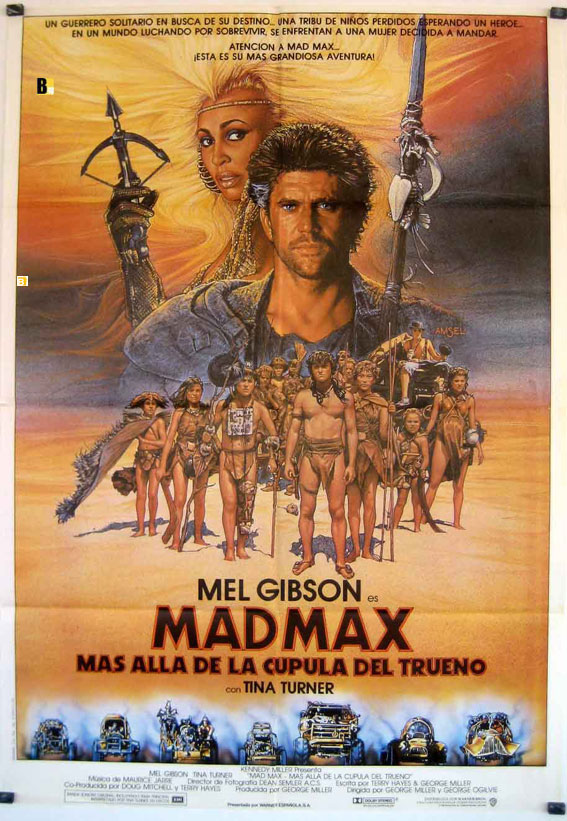 MAD MAX, MAS ALLA DE LA CUPULA DEL TRUENO