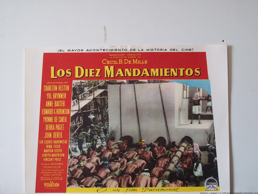 LOS DIEZ MANDAMIENTOS