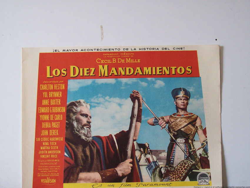 LOS DIEZ MANDAMIENTOS