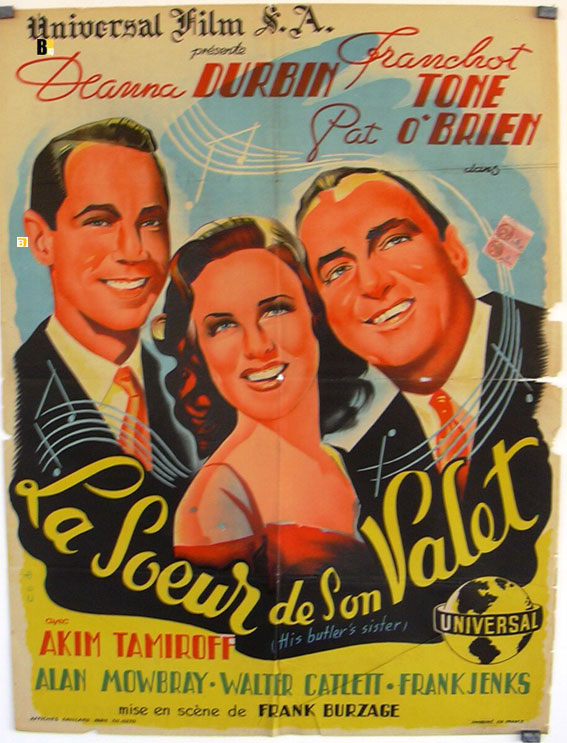 SOEUR DE SON VALET, LA