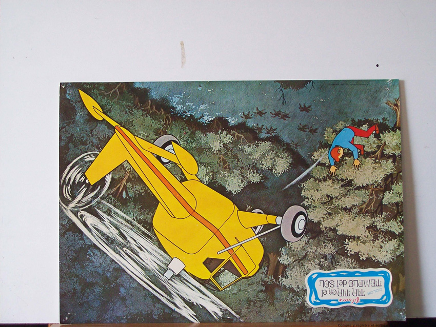 TINTIN EN EL TEMPLO DEL SOL