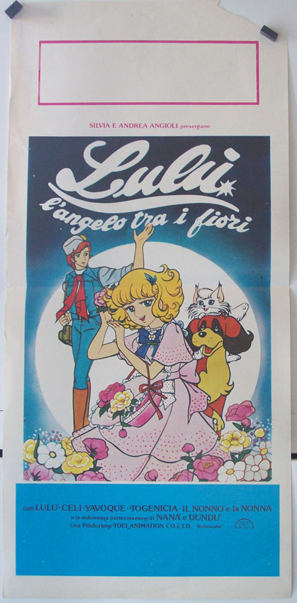 LULU LANGELO TRA I FIORI