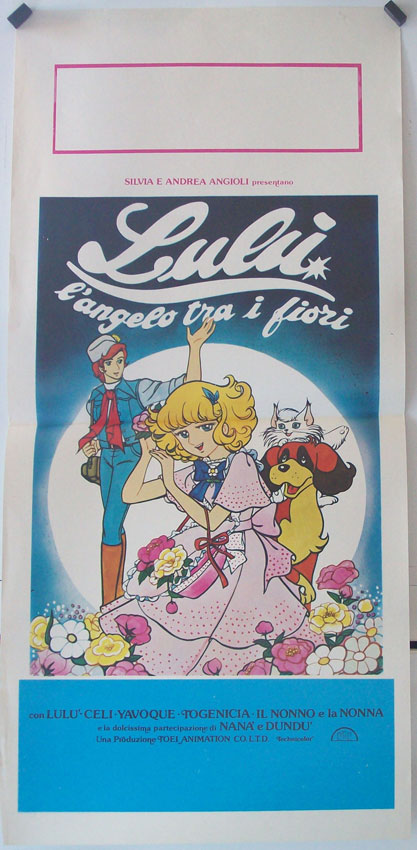 LULU LANGELO TRA I FIORI