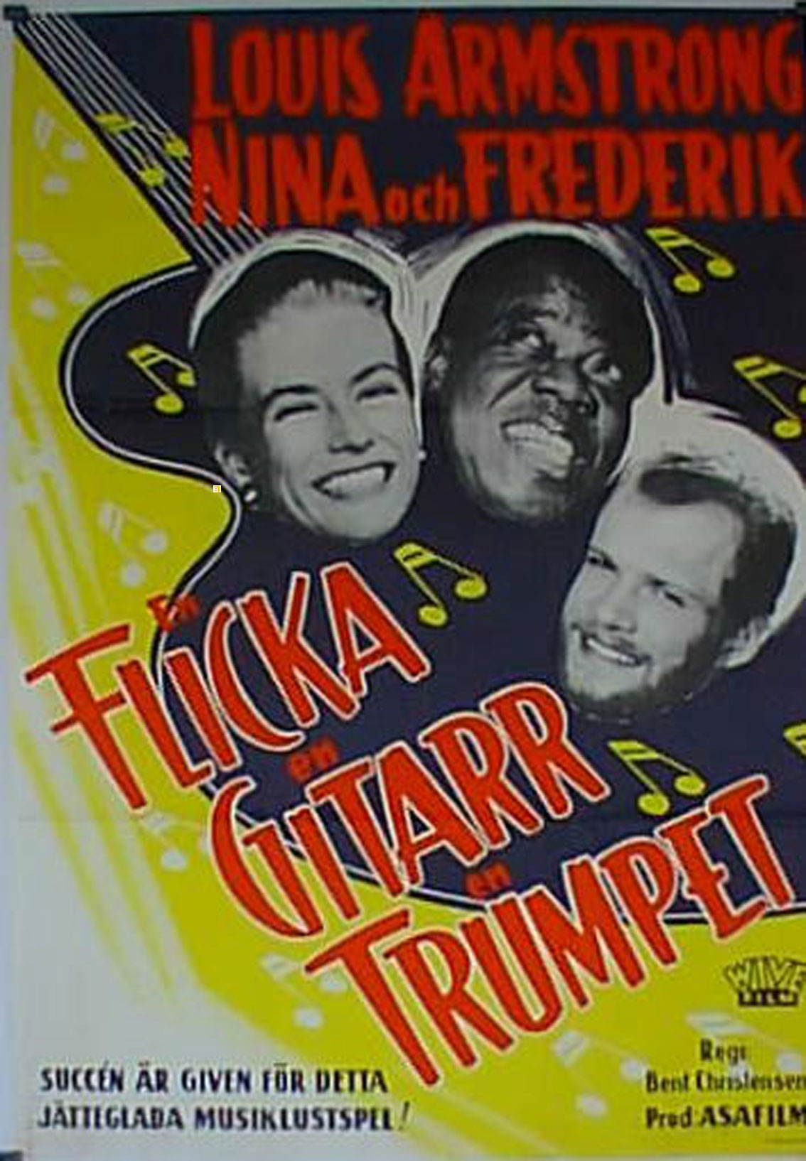 FLICKA GITARR TRUMPET
