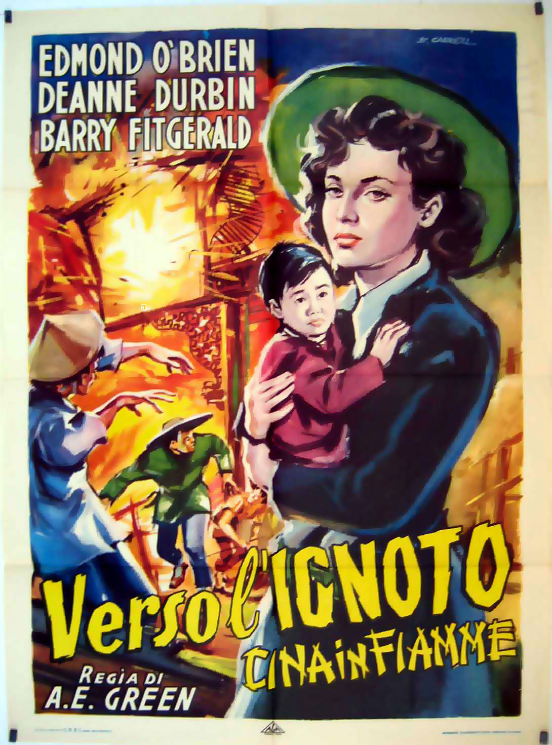 VERSO LIGNOTO CINA IN FIAMME