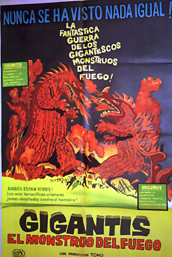 GIGANTIS, EL MONSTRUO DE FUEGO