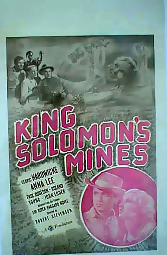 KING SOLOMONS MINES