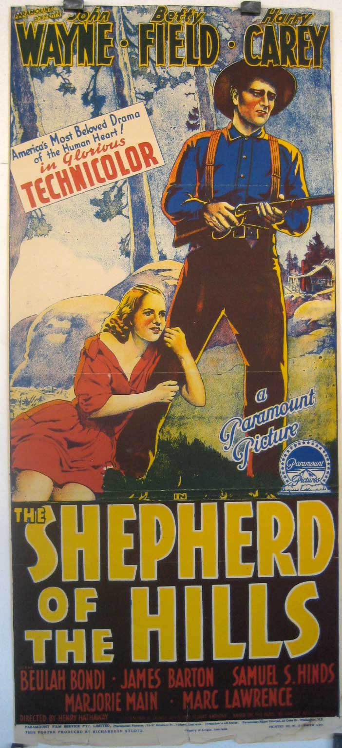 THE SHEPHERD OF THE HILLS