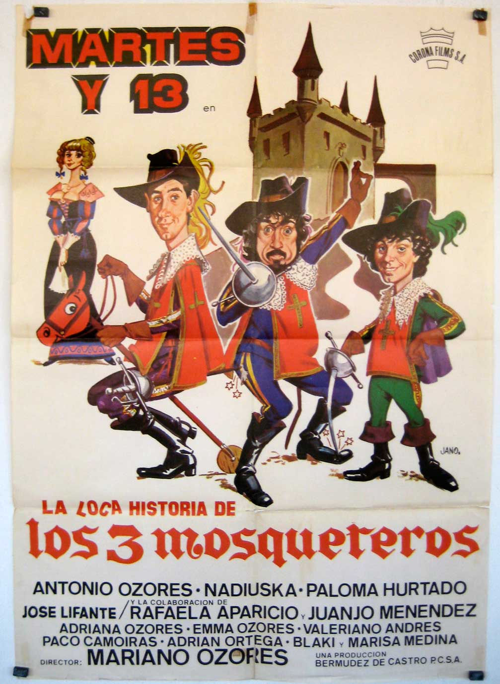 LA LOCA HISTORIA DE LOS 3 MOSQUETEROS