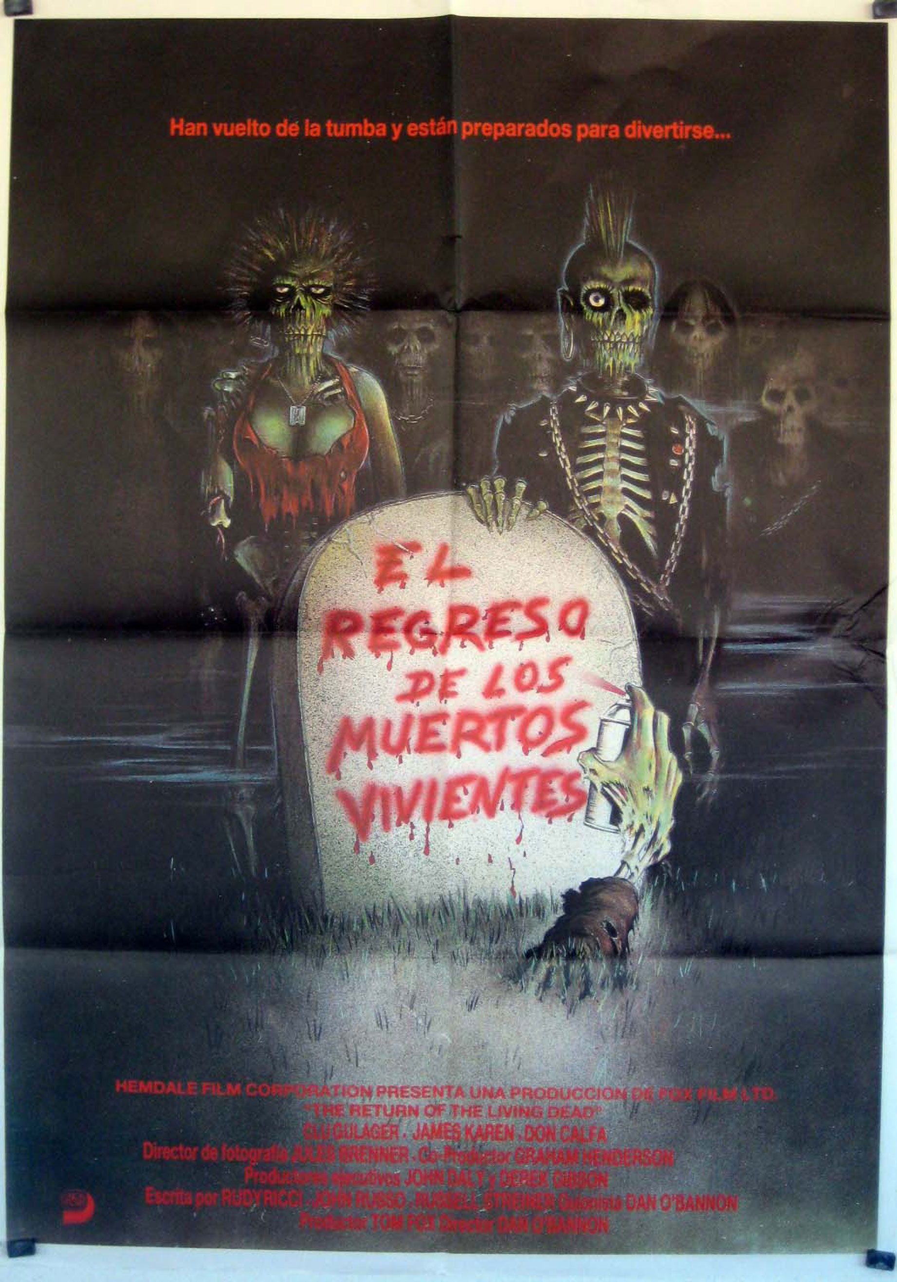 EL REGRESO DE LOS MUERTOS VIVIENTES