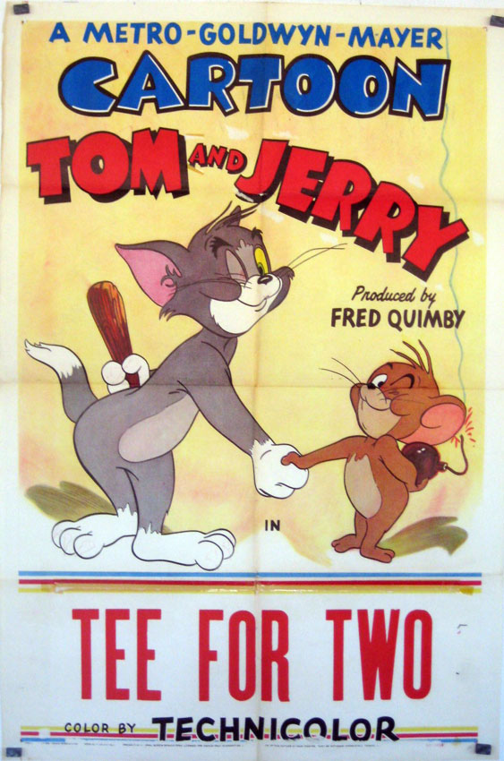 TEE FOR TWO  TOM JERRY