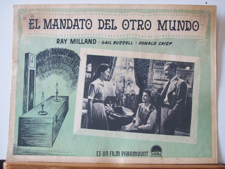 EL MANDATO DEL OTRO MUNDO