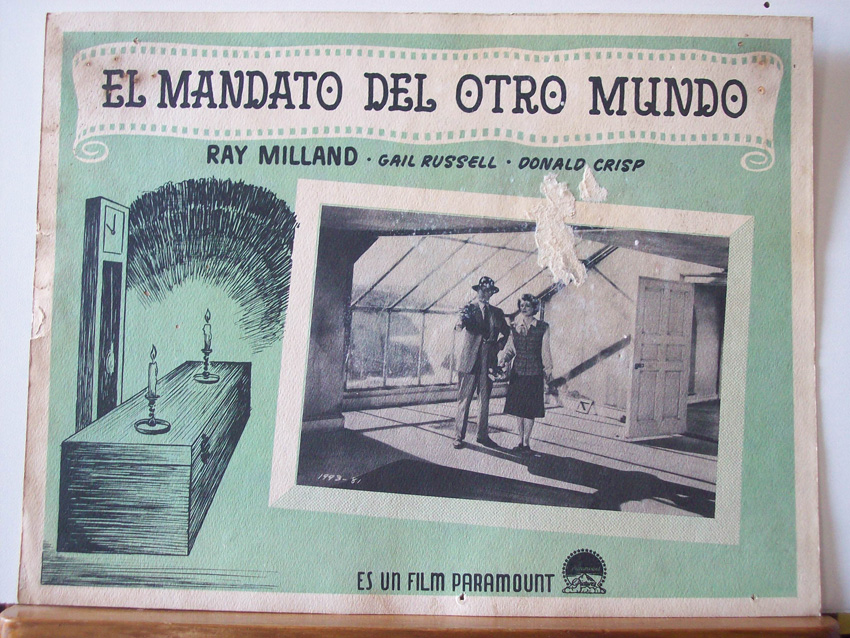 EL MANDATO DEL OTRO MUNDO