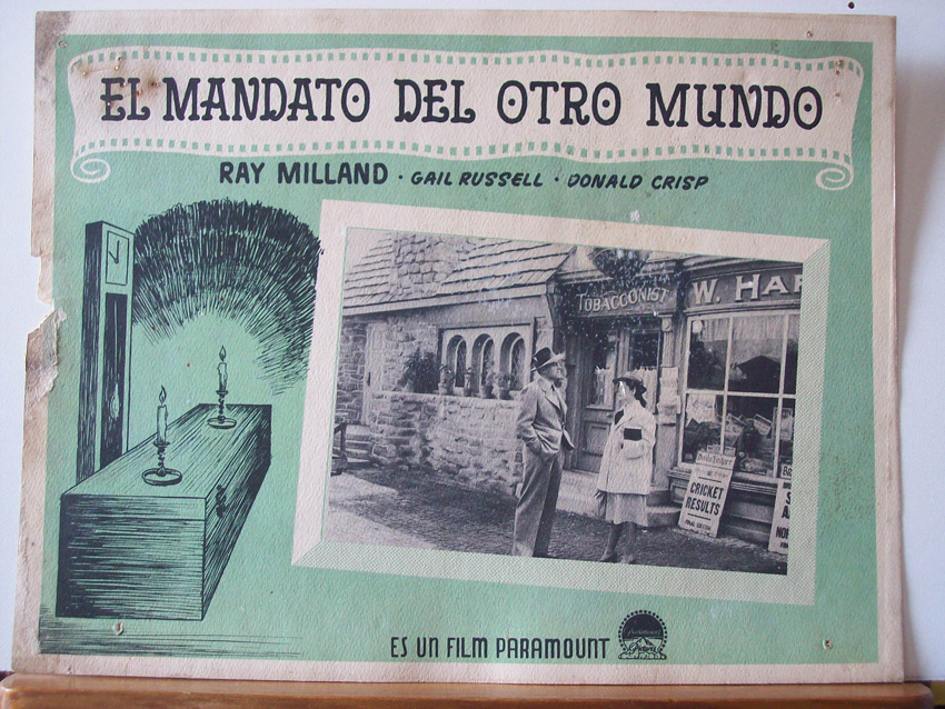 EL MANDATO DEL OTRO MUNDO