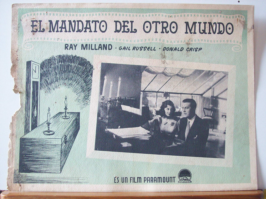 EL MANDATO DEL OTRO MUNDO