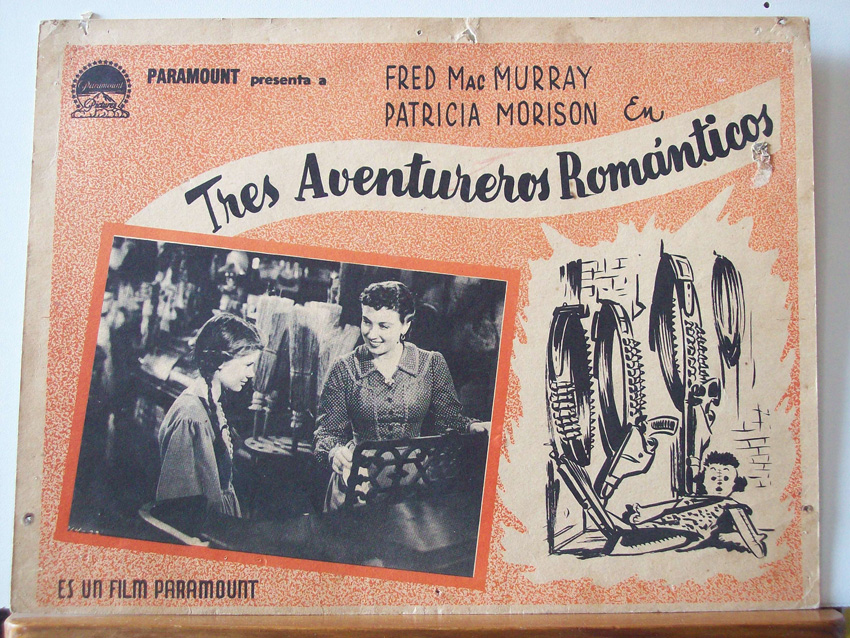 TRES AVENTUREROS ROMANTICOS