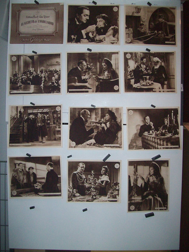 EL SECRETO DEL CANDELABRO / set 12