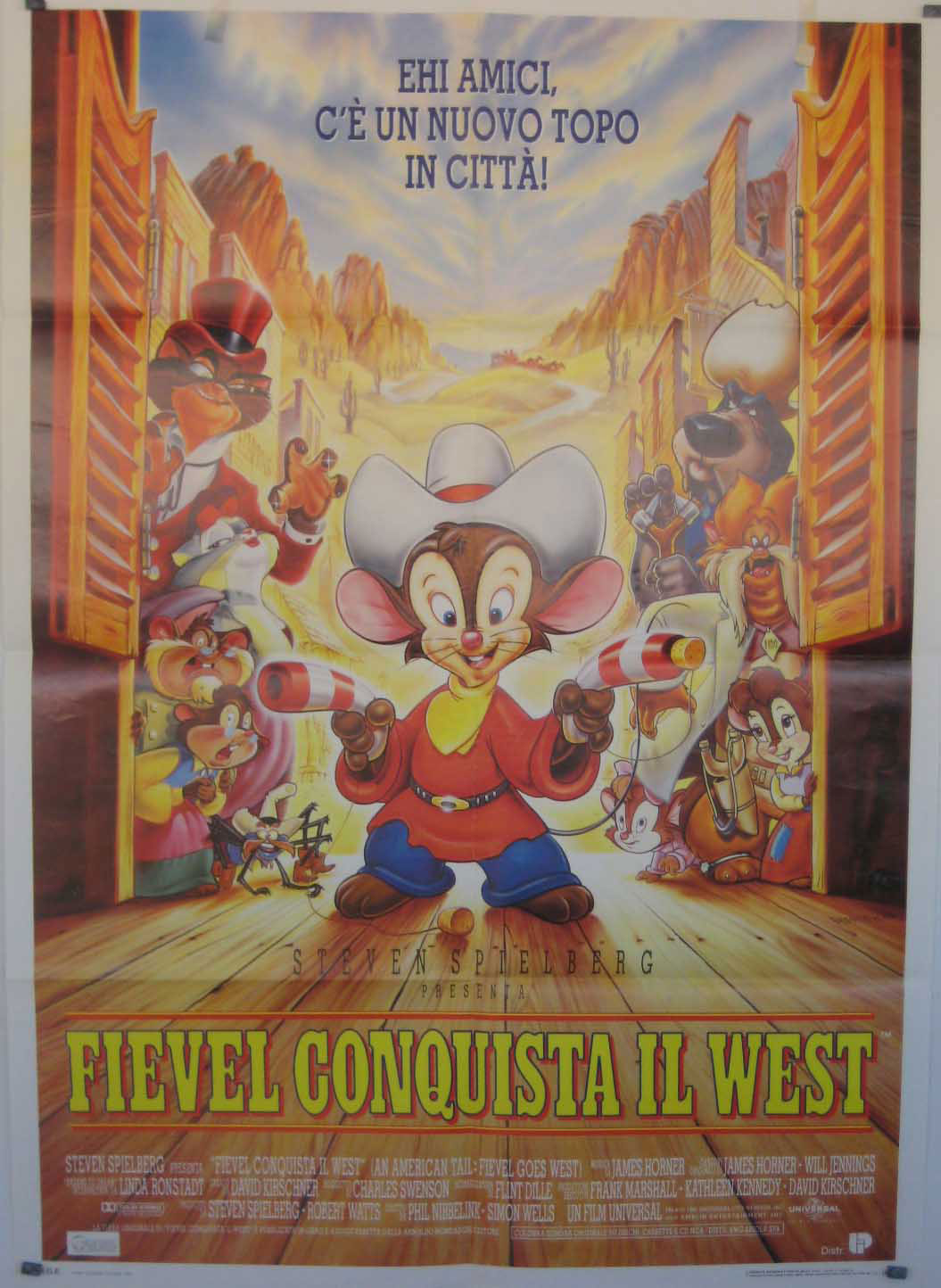FIEVEL CONQUISTA IL WEST