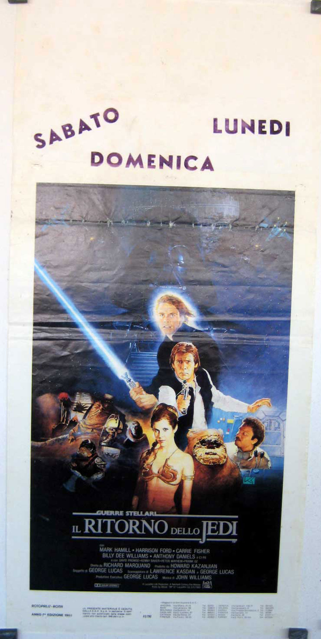 IL RITORNO DELLO JEDI