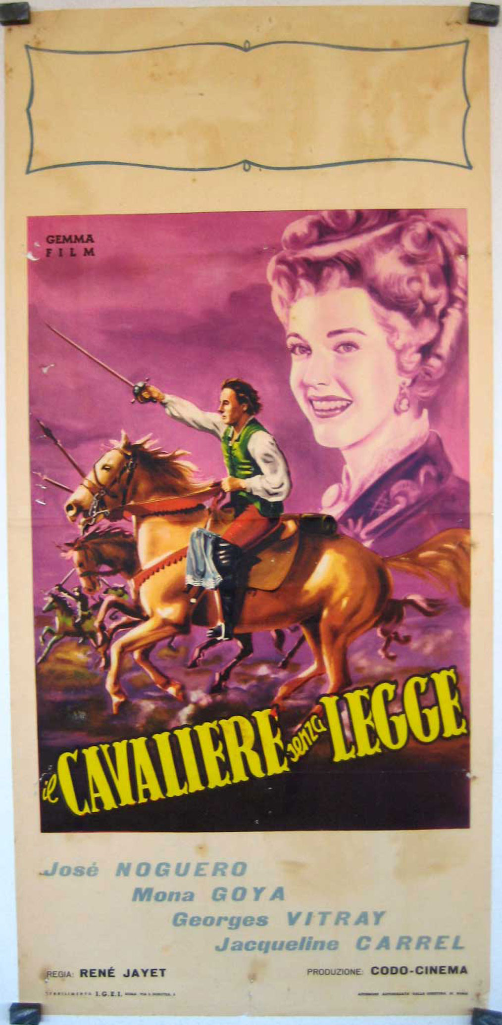 IL CAVALIERE SENZA LEGGE