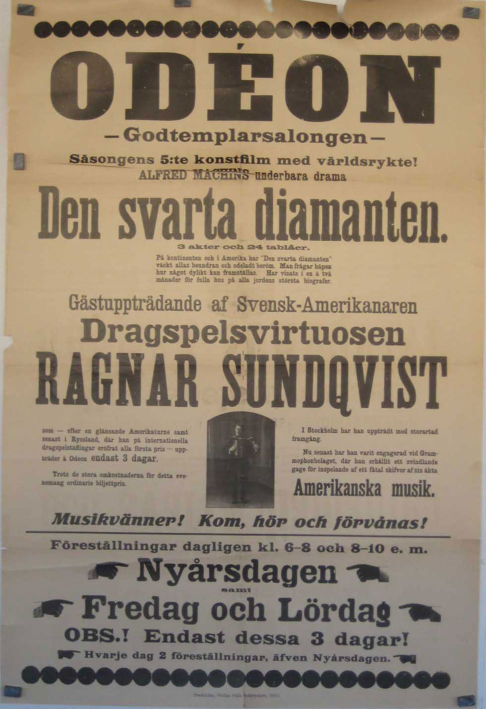DEN SVARTA DIAMANTEN