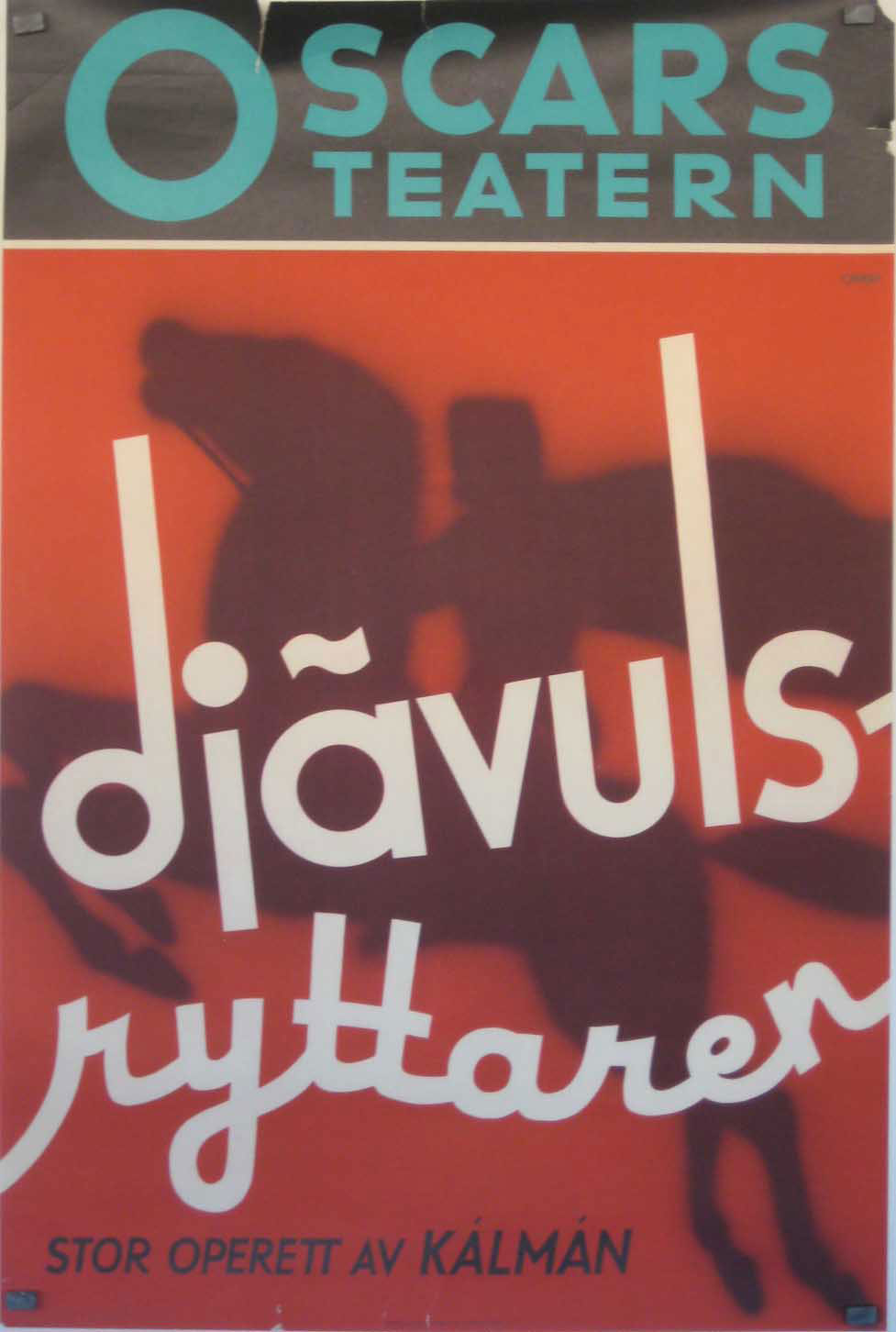 OSCARS TEATERN SJVULS RYTTAREN