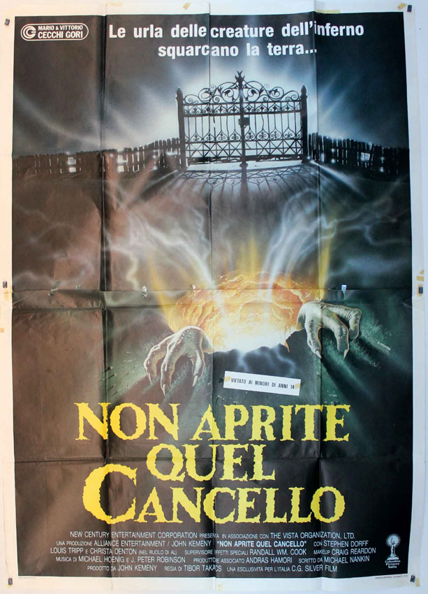 NON APRITE QUEL CANCELLO