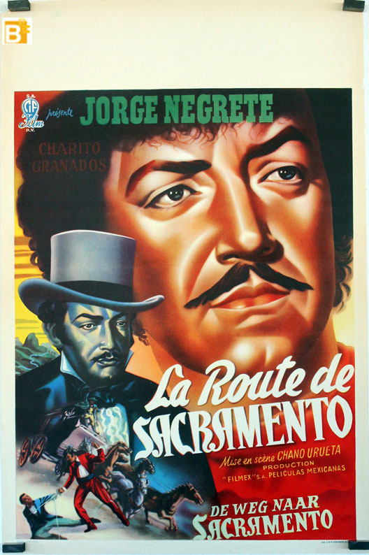 "CAMINO DE SACRAMENTO" MOVIE POSTER - "CAMINO DE SACRAMENTO" MOVIE POSTER