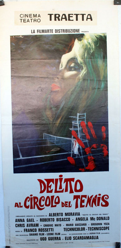 DELITTO AL CIRCOLO DEL TENNIS