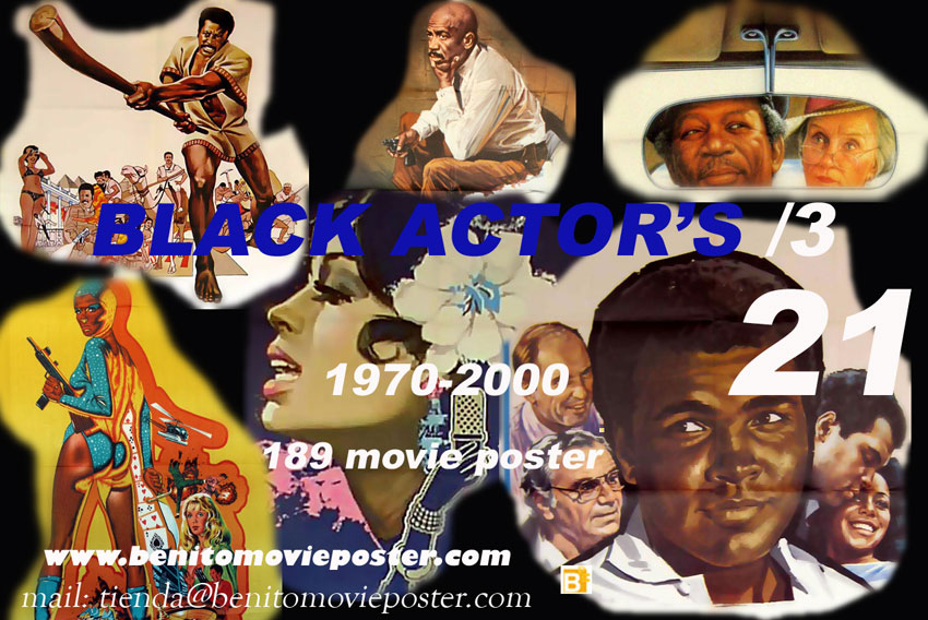 BLACK ACTOR’S /3. MOVIE POSTER PDF BOOK