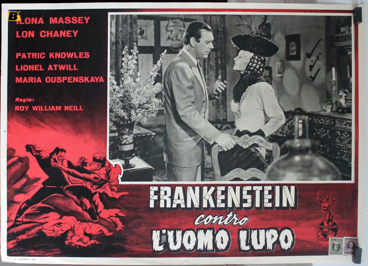 FRANKENSTEIN CONTRO LUOMO LUPO