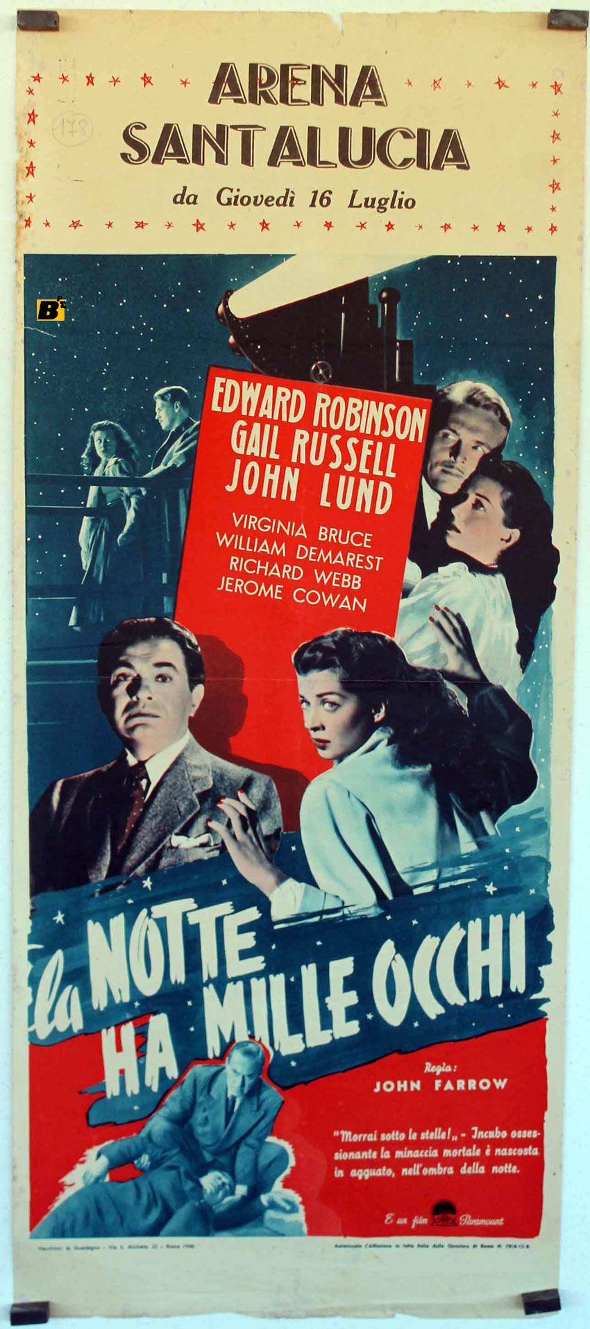 LA NOTTE HA MILLE OCCHI