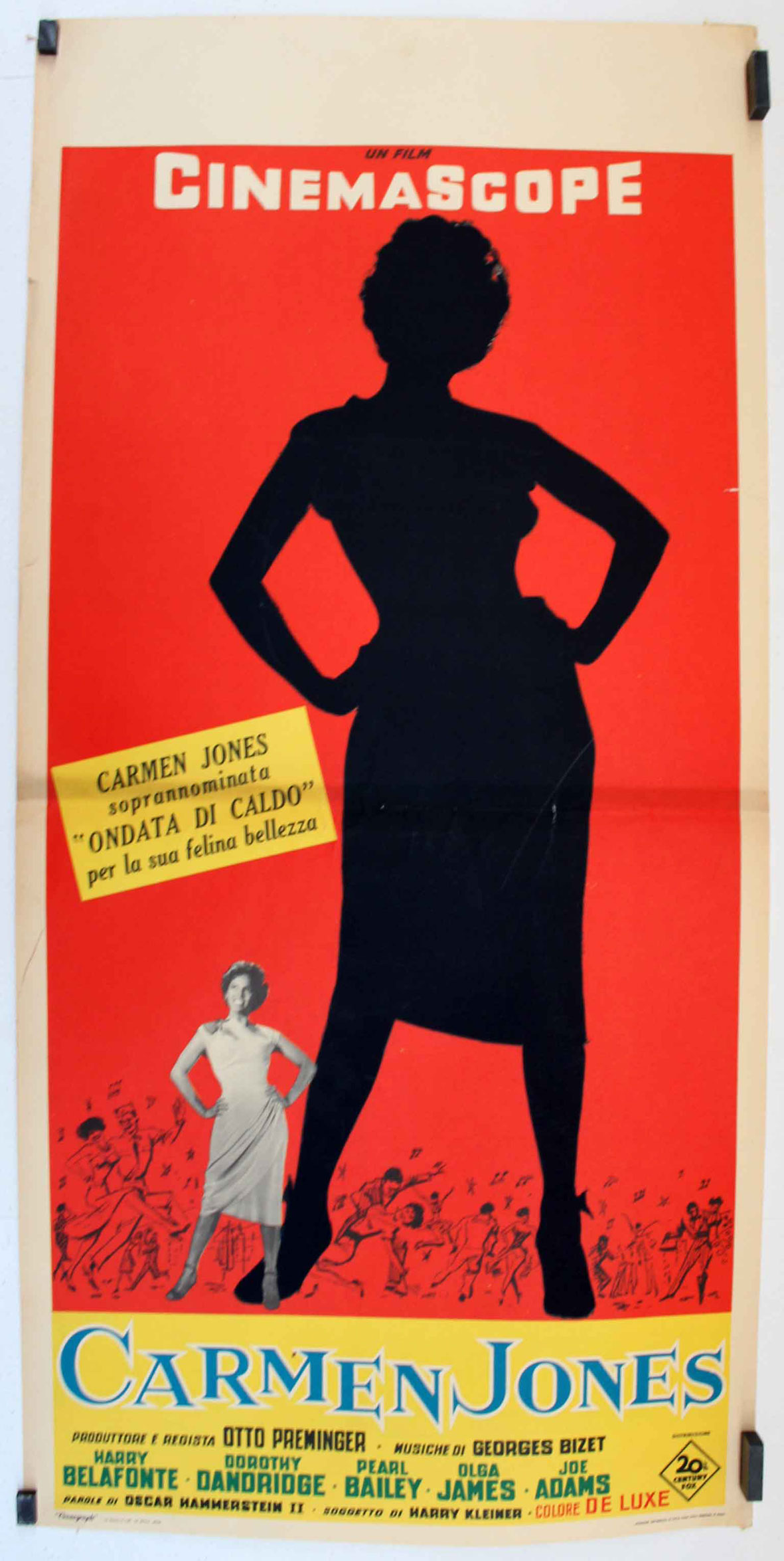 Carmen Jones Movie Poster Carmen Jones Movie Poster