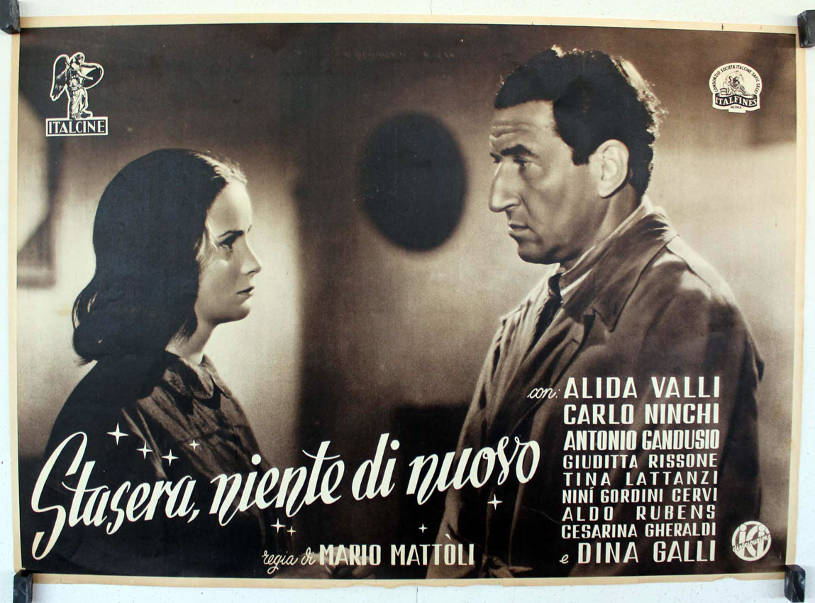 STASERA, NIENTE DI NUOVO