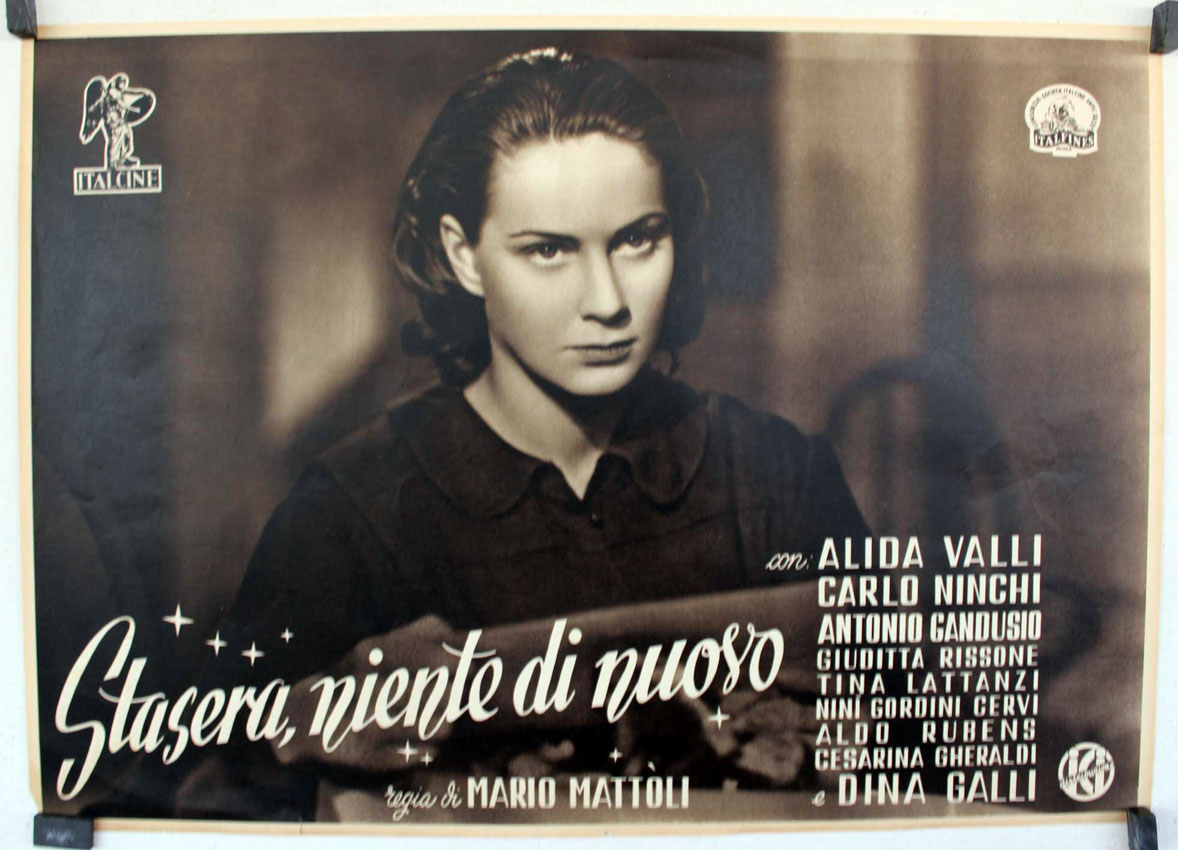 STASERA, NIENTE DI NUOVO