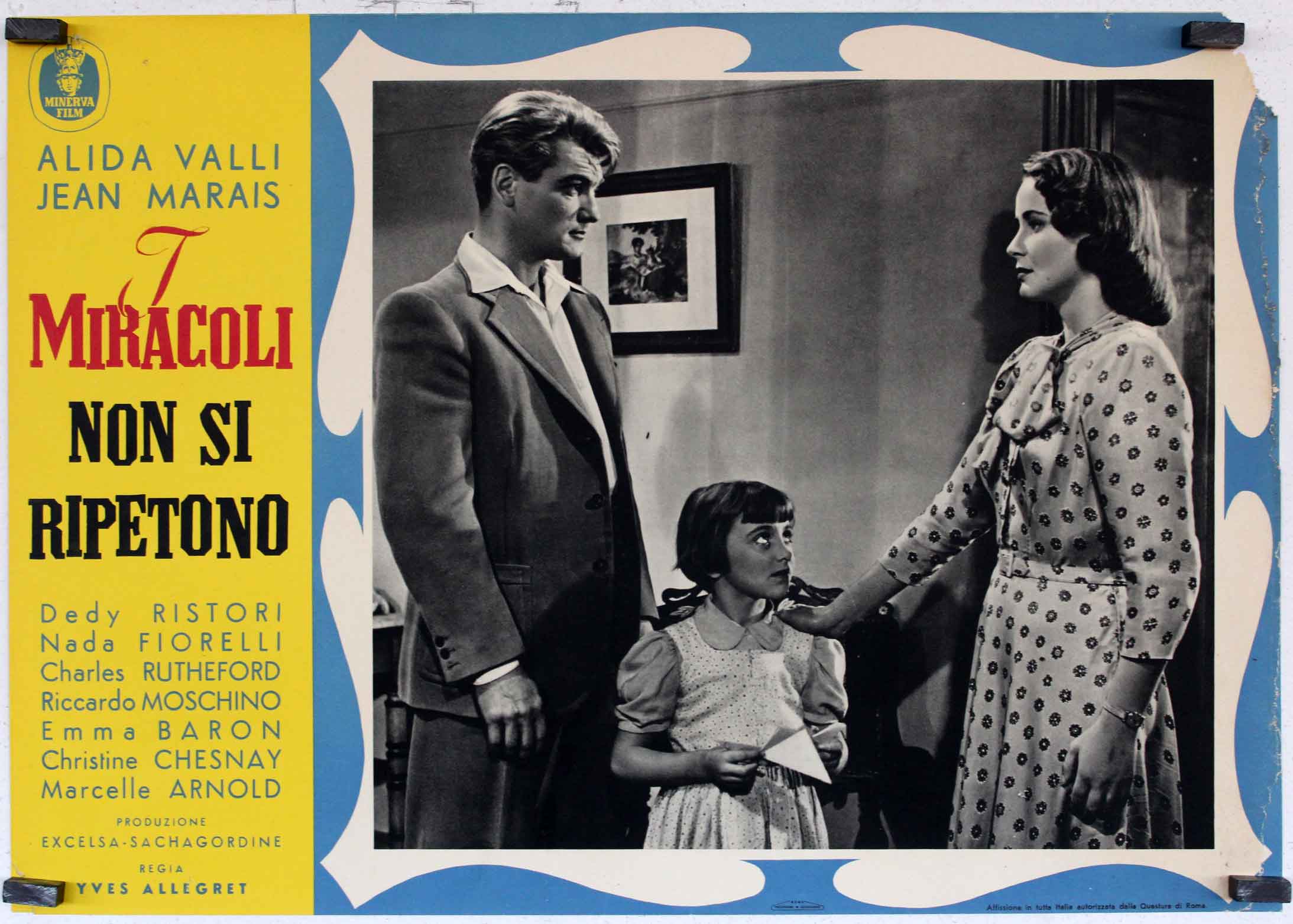 I MIRACOLI NON SI RIPETONO