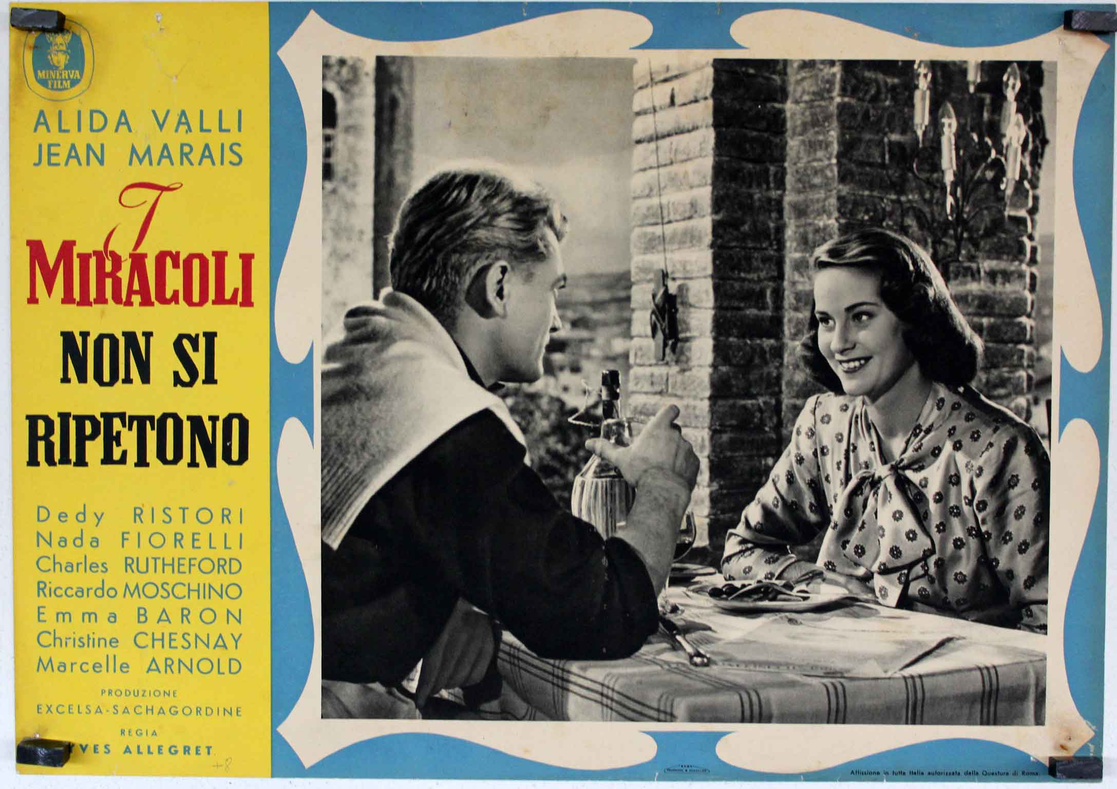 I MIRACOLI NON SI RIPETONO