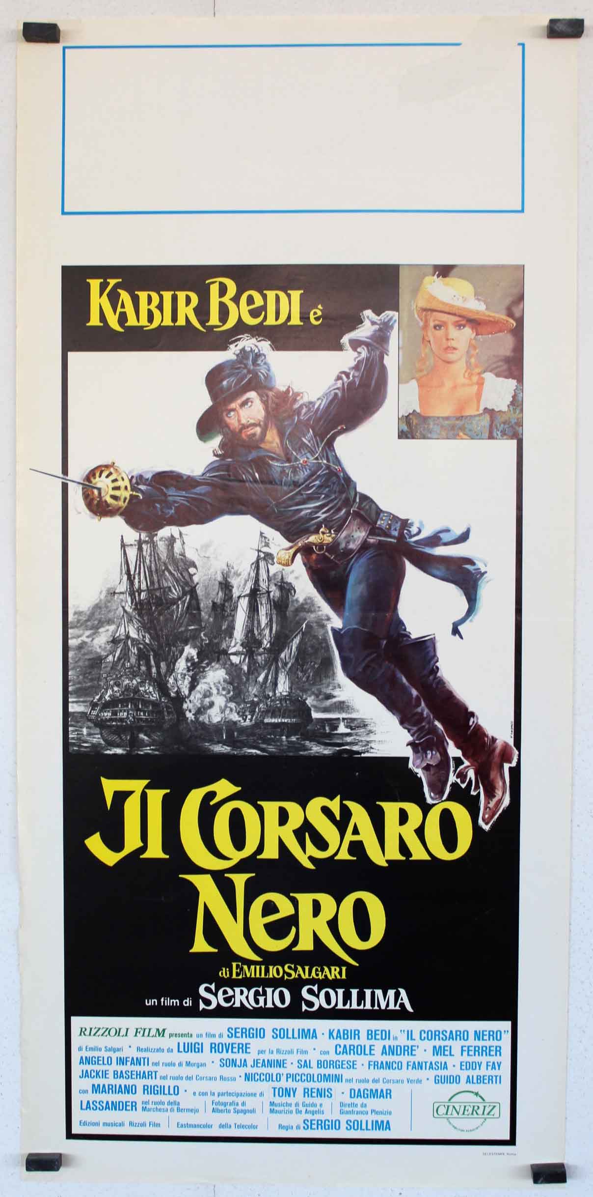 IL CORSARO NERO DE EMILIO SALGARI