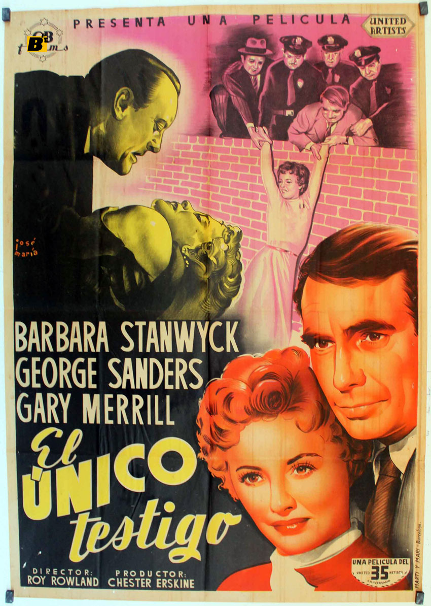 UNICO TESTIGO, EL